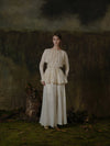 Mutedance 25 Autumn/Winter Waisted Swing Skirt Plant-dyed Highly Handcrafted MD-MD25FW86-hoary